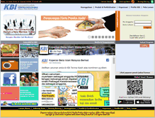 Tablet Screenshot of kbi.com.my